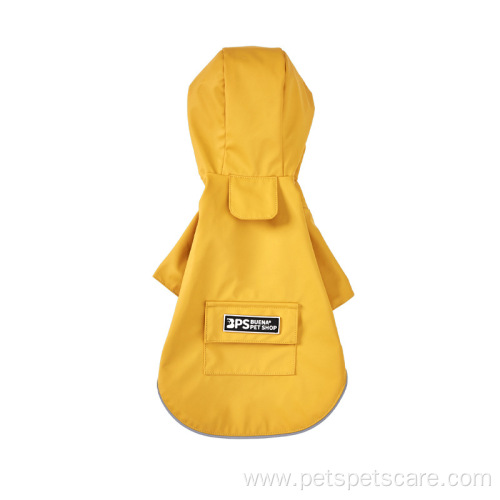 2020 new waterproof pet clothes outdoor dog raincoat